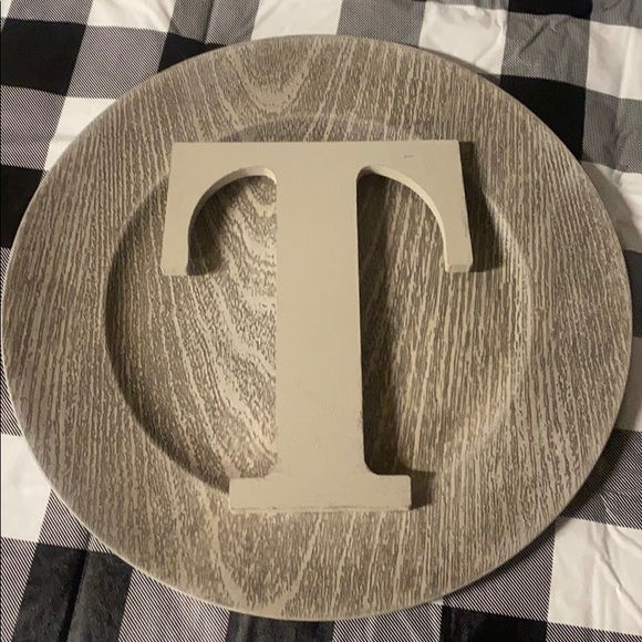 “EAT” rustic plate kitchen decor - Picture 4 of 4